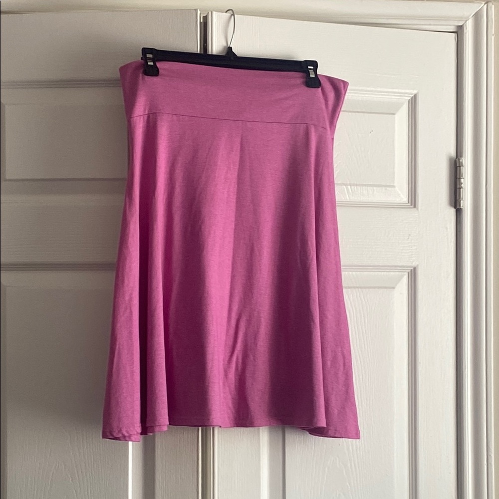 LuLaRoe azure skirt. Size large